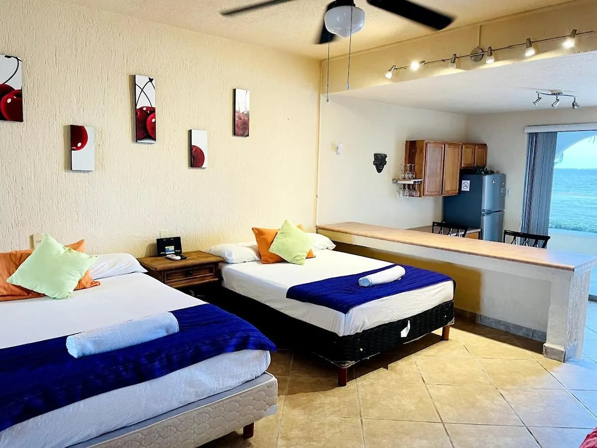 Punta Me Apartment Beach Front In The Hotel & Waterpark Cancún