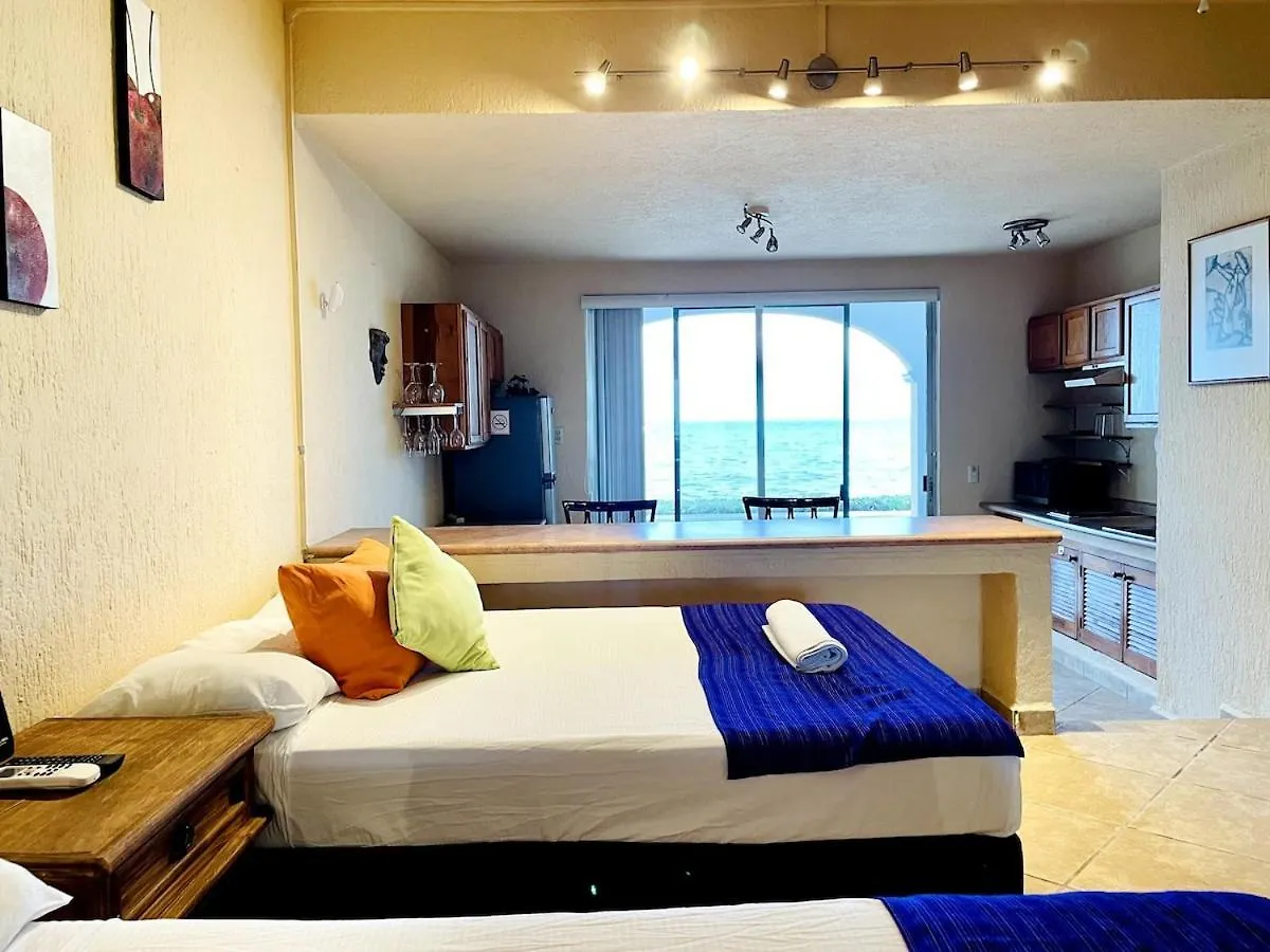 Punta Me Apartment Beach Front In The Hotel & Waterpark Cancun
