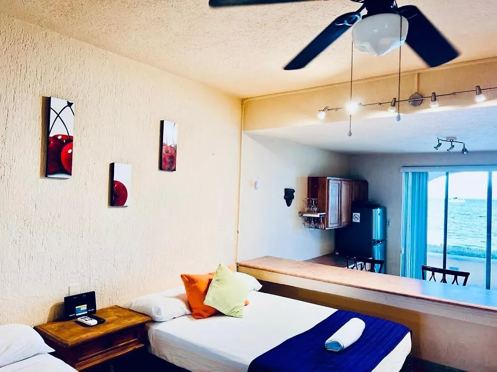 Punta Me Apartment Beach Front In The Hotel & Waterpark Cancun Mexico